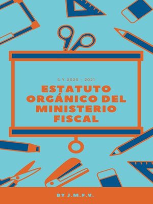 cover image of Estatuto Orgánico del Ministerio Fiscal
